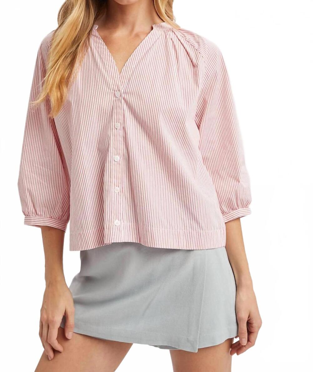 NEW WISHLIST women's sunday love top in red